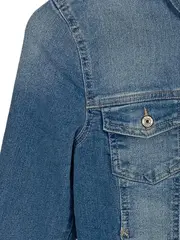 Vorschaubild 3 von Damen Jeansjacke Gr. 34 Blau Casual Denim Jacke