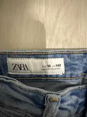 Vorschaubild 3 von Skinny Jeans Kinder Gr. 140 Blau Stretch Denim Hose