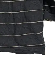 Vorschaubild 3 von Damen Langarmshirt Grau Gestreift Gr. 36/S Wolle Casual