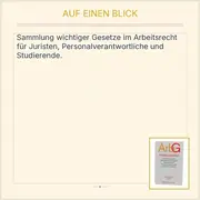 Vorschaubild 3 von Beck-Texte Arbeitsgesetze Taschenbuch Arbeitsrecht Sammlung dtv