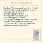 Vorschaubild 4 von Beck-Texte Arbeitsgesetze Taschenbuch Arbeitsrecht Sammlung dtv