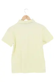 Vorschaubild 2 von Herren Poloshirt S Gelb Casual Klassisch Baumwolle