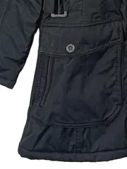 Vorschaubild 5 von Damen Winterjacke Parka Kapuze Gesteppt Schwarz Gr. 38