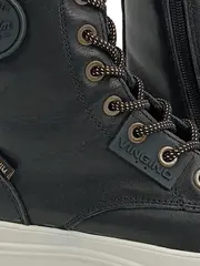 Vorschaubild 3 von Kinder Stiefel Schnürstiefel Leder Schwarz Gr. 33