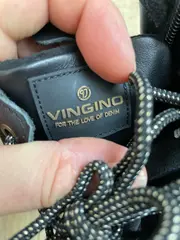 Vorschaubild 5 von Kinder Stiefel Schnürstiefel Leder Schwarz Gr. 33