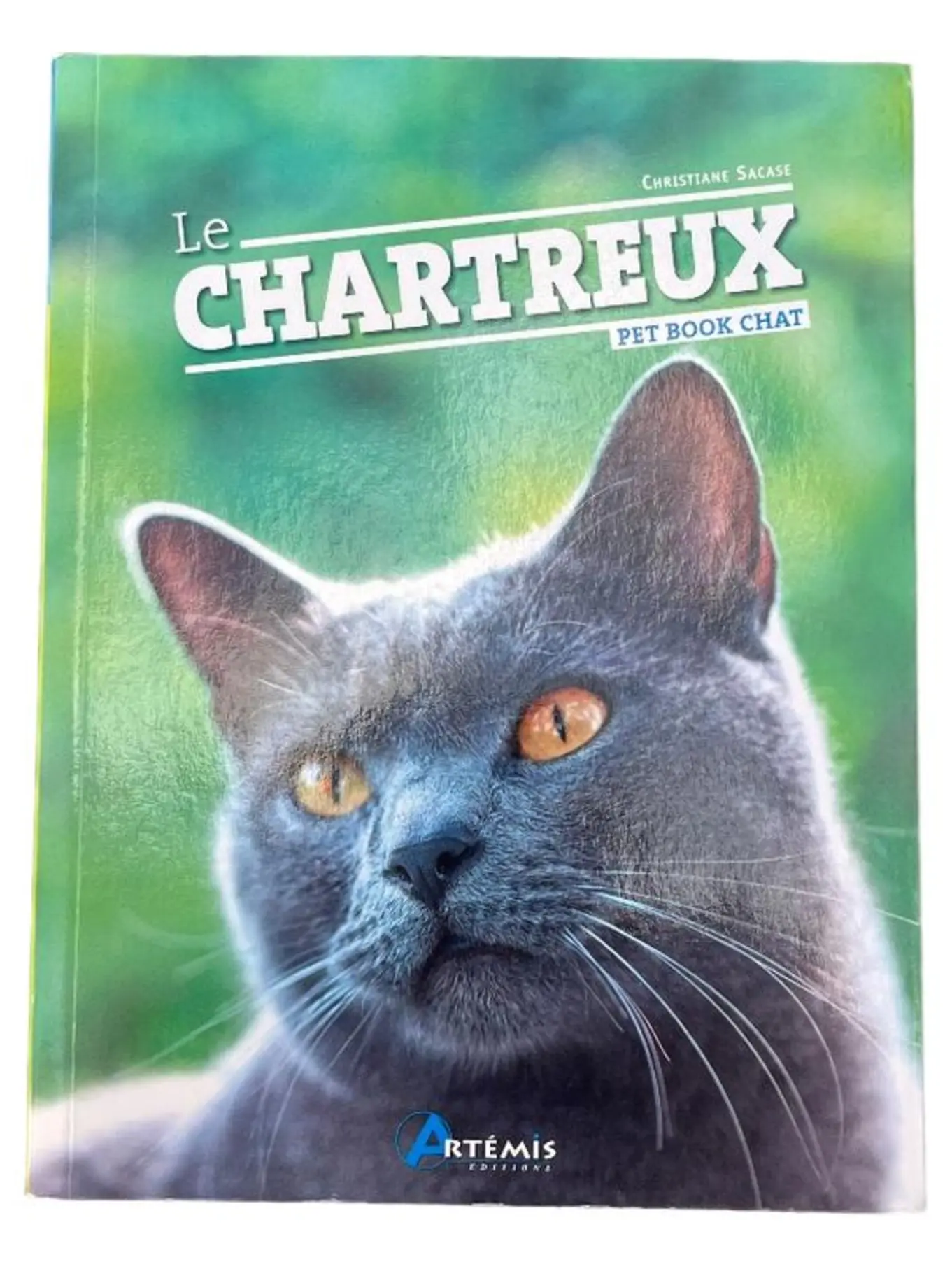 Christiane Sacase Chartreux Katze Hardcover Buch Französisch Tierpflege Ratgeber