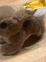 Vorschaubild 4 von Kuscheltier Hase 1500/13 Braun Knopf im Ohr Plüschtier
