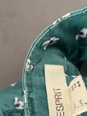 Vorschaubild 5 von Damen Shorts Gr. 42 Grün Blumenmuster Casual Sommerhose