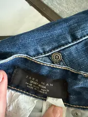Vorschaubild 3 von Man Jeans Herren Regular Fit Destroyed Blau Gr. 40 W31 Casual
