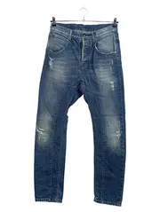 Vorschaubild 1 von Man Jeans Herren Regular Fit Destroyed Blau Gr. 40 W31 Casual
