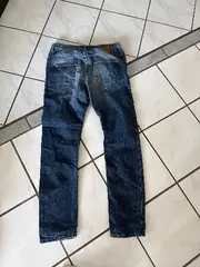 Vorschaubild 5 von Man Jeans Herren Regular Fit Destroyed Blau Gr. 40 W31 Casual