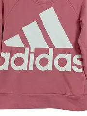 Vorschaubild 3 von Damen Sweatshirt Pink S Logo Print Sportlich Baumwolle Polyester
