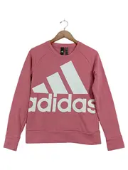 Vorschaubild 1 von Damen Sweatshirt Pink S Logo Print Sportlich Baumwolle Polyester