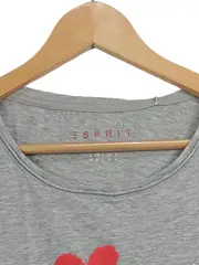 Vorschaubild 5 von Damen T-Shirt heart bandit WANTED Gr. M Grau Casual