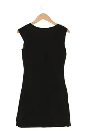 Vorschaubild 2 von Etuikleid Damen Gr. 38/M Schwarz Elegant Business Kleid