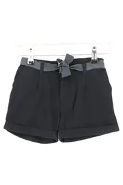 Vorschaubild 1 von Damen Shorts Einheitsgröße Schwarz Casual Preppy Baumwolle