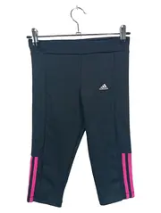 Vorschaubild 1 von Mädchen Leggings Sporthose kurz Gr. 140 Schwarz Pink Sportlich