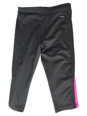 Vorschaubild 2 von Mädchen Leggings Sporthose kurz Gr. 140 Schwarz Pink Sportlich