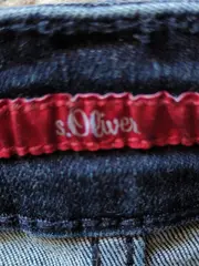 Vorschaubild 7 von Damen Jeansrock Blau Uni Midirock Knopfleiste Gr. 36 S