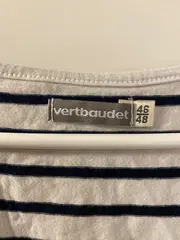 Vorschaubild 3 von Freizeitkleid Damen Gr. 46 gestreift Baumwolle Midikleid Casual