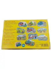Vorschaubild 2 von Steckpuzzle 1,2, Puzzelei Fahrzeuge Holzpuzzle Kinder ab 2 Jahre