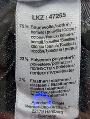 Vorschaubild 5 von Kinder Jeans Regular Fit Grau Gr. 152 Baumwolle Freizeithose