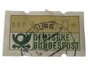 DEUTSCHE BUNDESPOST Briefmarke