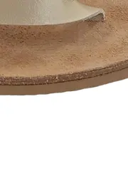 Vorschaubild 3 von Damen Zehentrenner Sandalen Gold Gr. 41 Sommer Flip Flops