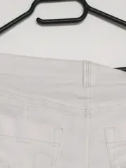 Vorschaubild 5 von Damen Jeans Wide Fit Irina Weiß Gr. 38 Casual Hose