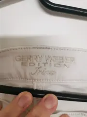 Vorschaubild 6 von Damen Jeans Wide Fit Irina Weiß Gr. 38 Casual Hose