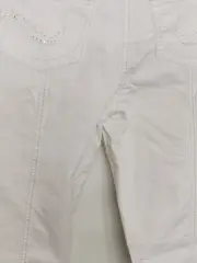 Vorschaubild 4 von Damen Jeans Wide Fit Irina Weiß Gr. 38 Casual Hose