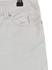 Vorschaubild 3 von Damen Jeans Wide Fit Irina Weiß Gr. 38 Casual Hose