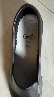Vorschaubild 3 von Damen Slipper Loafer Gr. 38.5 Schwarz Klassisch Komfortabel
