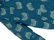 Vorschaubild 3 von Kinder Winterjacke Gr. 92 Petrol Grafik Kapuze Reißverschluss