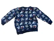 Vorschaubild 3 von Kinder Pullover Sweatshirt Tiermotive Gr. 92 Blau