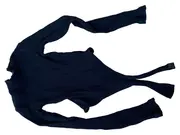 Vorschaubild 1 von LeGer Body Damen Langarm Rippstrick Rollkragen Schwarz Gr. 38/M