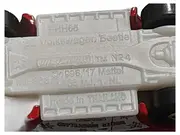 Vorschaubild 4 von VW Käfer Beetle Winter Wonderland Rot Modellfahrzeug 1:64