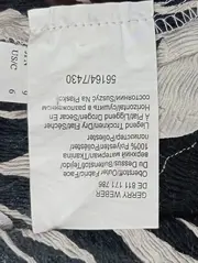 Vorschaubild 5 von Damen T-Shirt Gr. 36/S Mehrfarbig Schwarz Weiß Abstrakt