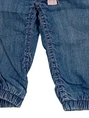 Vorschaubild 4 von Baby Mädchen Jeans Jogginghose Gr. 86 Blau Baumwolle