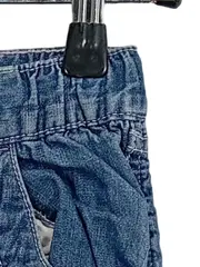 Vorschaubild 3 von Baby Mädchen Jeans Jogginghose Gr. 86 Blau Baumwolle