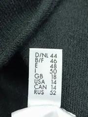 Vorschaubild 6 von Damen Pullover Gr. 44/XXL Schwarz Casual Feminin Strasssteine Langarm