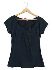 Vorschaubild 1 von Damen T-Shirt Basic Schwarz Gr. 38;M Kurzarm