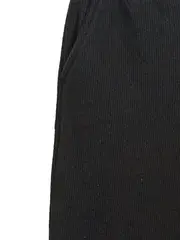 Vorschaubild 2 von Damen Jogginghose Gr. 38 Schwarz Casual Gerippt