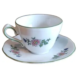 TIRSCHENREUTH Tasse und Unterteller