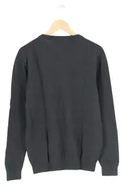 Vorschaubild 2 von Herren Pullover Grau Gr. 46/S Casual V-Ausschnitt