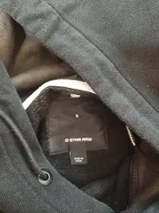 Vorschaubild 2 von Kapuzenpullover Damen Gr. S Schwarz Hoodie Streetwear