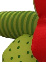 Vorschaubild 4 von Raupe Stofftier Baby Kuscheltier Blume Gestreift Punkte 17cm