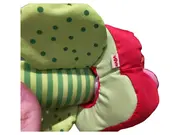 Vorschaubild 2 von Raupe Stofftier Baby Kuscheltier Blume Gestreift Punkte 17cm
