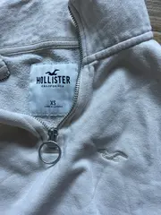 Vorschaubild 3 von Damen Pullover Cropped Half-Zip Beige Gr. 34/XS Casual