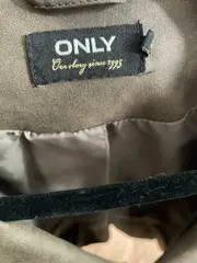 Vorschaubild 4 von Damen Kunstlederjacke Gr. 38 Braun Casual Bikerjacke